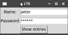 ltk entry example