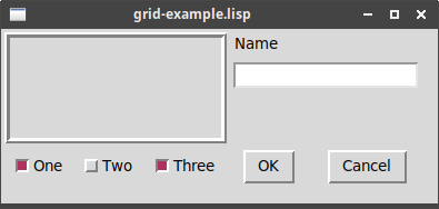 ltk grid example classic