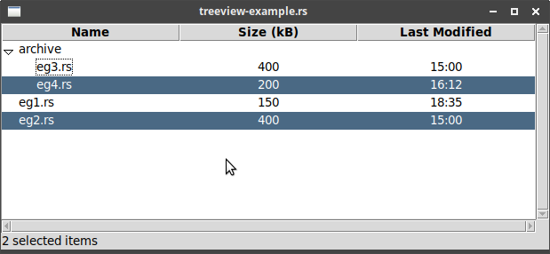rstk treeview example